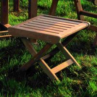 Teak Klapphocker