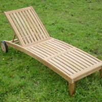 Teak Sonnenliege
